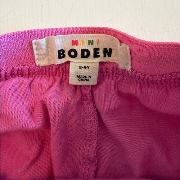 Mini Boden Girl’s Bundle 8-9Y Pink Ruffle Skort & Yellow Embroidered Skirt - Picture 4 of 11